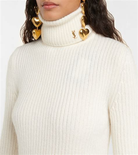 yves saint laurent turtleneck sweater|saint laurent sweatshirt.